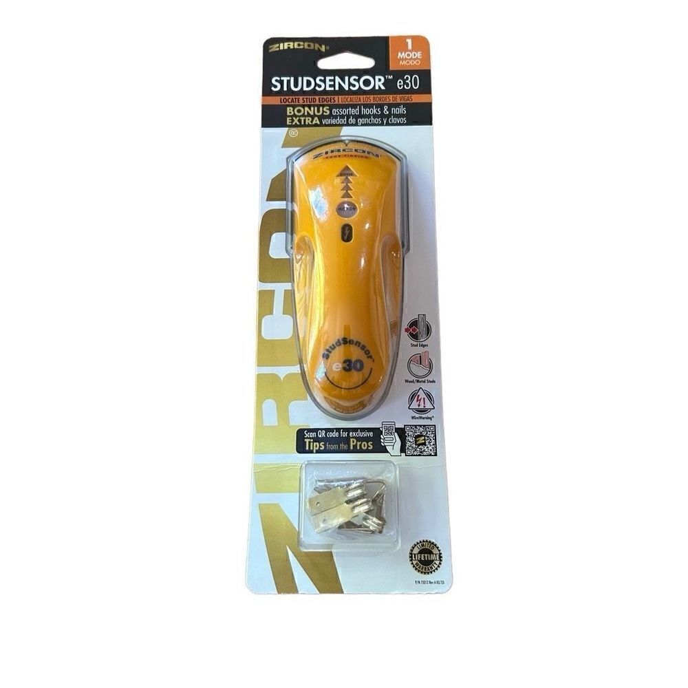 Zircon Studsensor e30 Bonus Hooks and Nails NWT